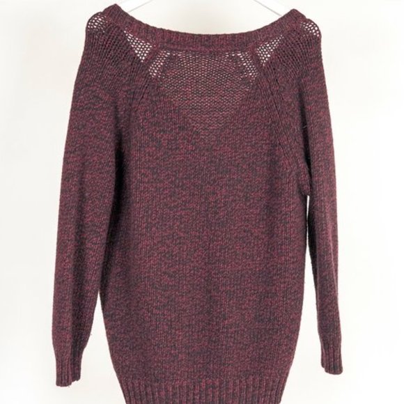 Filippa K Marled Burgundy Cardigan - Picture 3 of 7